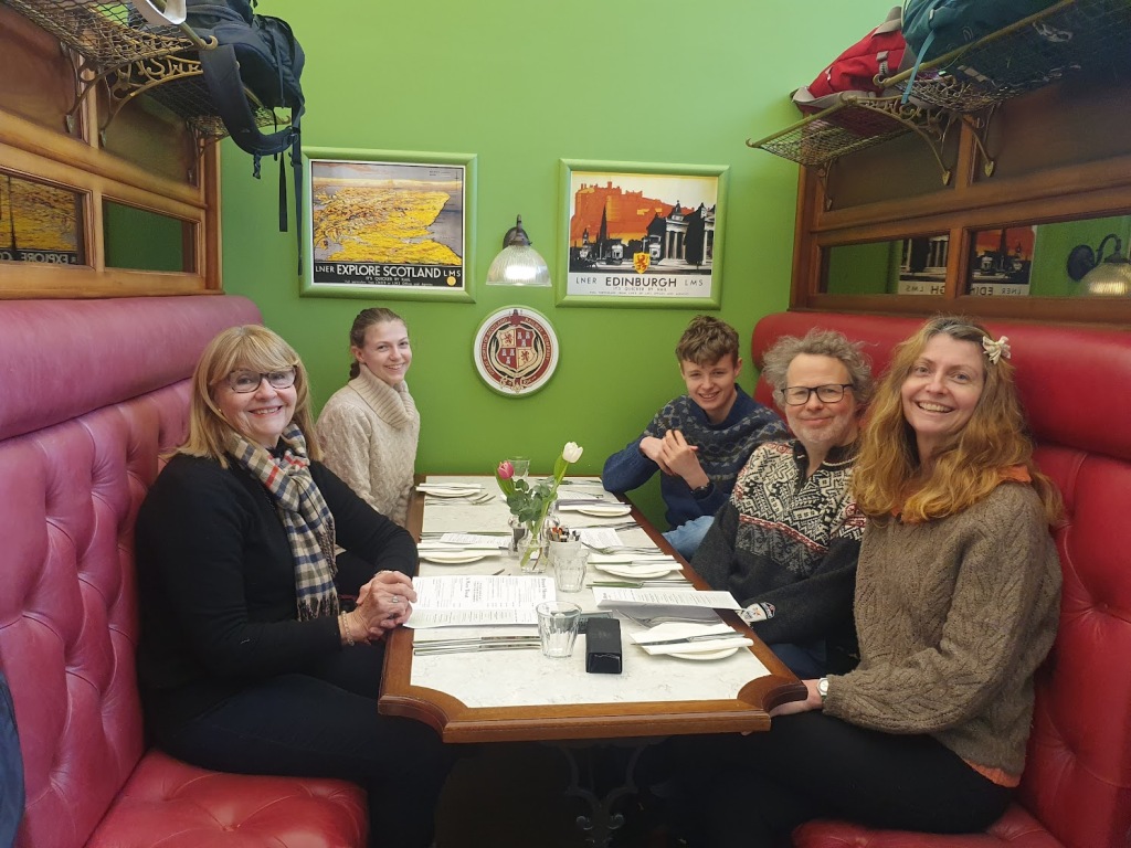 A Mother’s Day lunch in Ballater